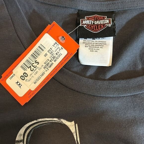 NEW HARLEY DAVIDSON tshirt tee shirt XXL - Picture 3 of 4